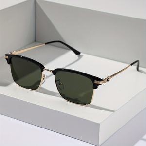 Lunettes de soleil S501 Eyewear Fashion 2024, design classique rétro unisexe, carrées, UV400, lunettes de soleil d'été en métal - Product Image 5