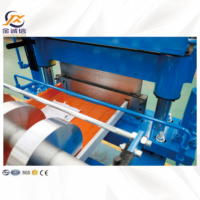 Machine automatique portative de formage de tôles à joint debout pour tuiles de toiture colorées, contrôlée par PLC, avec moteur et engrenages, vente directe usine