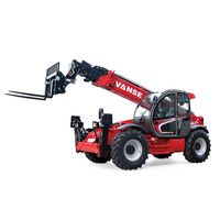 VANSE Nouveau chariot élévateur télescopique 14m 4000kg à moteur diesel 4WD Chariot élévateur à fourche télescopique pour restaurant