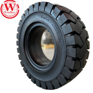 Ruedas de carretilla elevadora usadas Linde, neumáticos sólidos para carretilla elevadora/Neumáticos 7,50-16 - Product Image 1