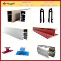 Profils en aluminium pour l'architecture de protection solaire, profils en aluminium pour la protection solaire, protection solaire verticale, persiennes en aluminium