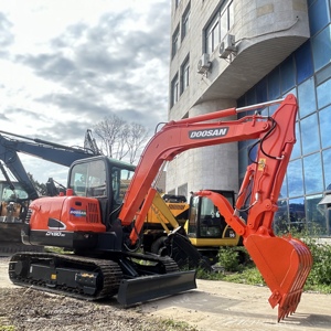 Excavadora usada DOOSAN DX60 de 6 toneladas en buen estado con precio de fábrica en venta - Product Image 2