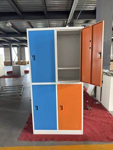 Casier de golf en acier à 4 portes avec clé, casier métallique pour vestiaire, armoire de rangement pour vêtements, armoire en fer - Product Image 6