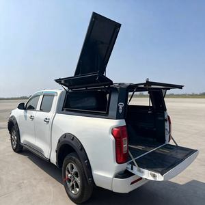 Toldo de Acero al Manganeso de 4 Puertas y Techo Alto para Camioneta con <span class=keywords><strong>Ventanas</strong></span> Antirrotura, Compatible con Toyota Hilux <span class=keywords><strong>Vigo</strong></span> Revo SR5 - Product Image 1