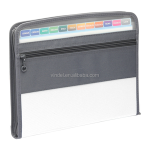 편지 A4 용지 확장 파일 폴더 13 포켓 주최자 파일 폴더 확장 문서 폴더 - Product Image 4