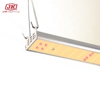 JK aluminium IP65 LED plantes élèvent des lumières barre plantes d'intérieur 100W 125W 150W légumes Fruits Cycle complet spectre plantes de serre