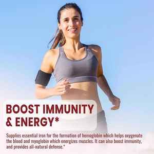 อาหารเสริมสร้างธาตุเหล็กในเลือดอาหารเสริมสตรีที่มีวิตามินซีวิตามินซีวิตามิน B12และกรด<span class=keywords><strong>โฟ</strong></span><span class=keywords><strong>ลิ</strong></span>ก - Product Image 3