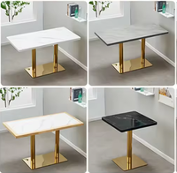 Coffee Shop Fast Food Commercial Square Langlebiges Catering Sitz gelegenheiten Holz Bequeme Restaurant möbel Esstische Stuhl