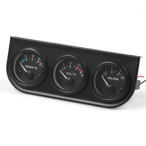 Juego de 3 Sensores de Medición de 52 mm (2 Pulgadas) para Modificación de Automóviles, Medidores Combinados de Temperatura del Aceite, Temperatura del Refrigerante y Presión del Aceite - Product Image 3