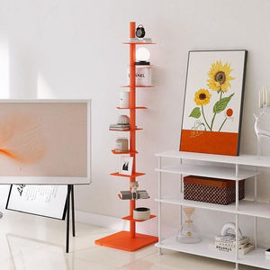 Estantería Metálica de Diseño <span class=keywords><strong>Vintage</strong></span> para el Hogar, Estantería Metálica de Múltiples Niveles para Libros - Product Image 1