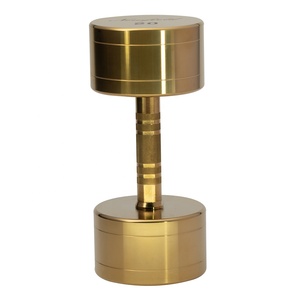 Haltères de musculation en titane plaqué or 20 kg pour entraînement à domicile - Product Image 2