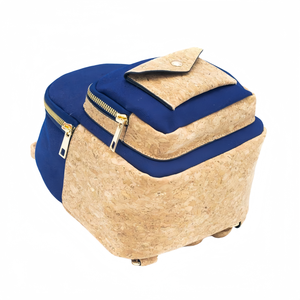 Sac à dos durable en liège et en toile pour enfants Conception écologique légère pour l'école et les voyages - Product Image 4
