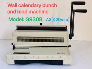 Ganghua Desktop Home Office G930B A3 Wall Calendar Punching and <strong>Binding</strong> <strong>Machine</strong> - Product Image 3