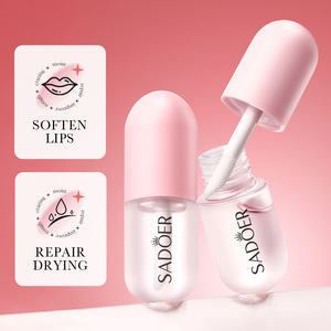 Huile à lèvres hydratante et repulpante SADOER Petroleum Jelly pour estomper les ridules, nourrir et prévenir les gerçures, pour tous types de peau - Product Image 3