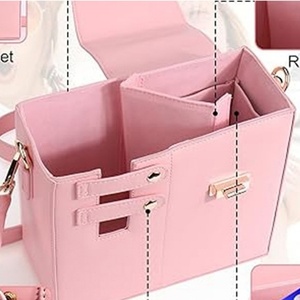 Elegante <span class=keywords><strong>Borsa</strong></span> Multifunzionale di Lusso in Pelle PU per Bottiglia d'Acqua da 40 oz, Organizer con Tracolla per Tumbler da <span class=keywords><strong>Donna</strong></span> - Product Image 5