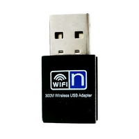 Portátil 300Mbps Mini USB WiFi adaptador interno inalámbrico LAN Dongle Ethernet receptor antena PC tarjeta de red para Wi-Fi