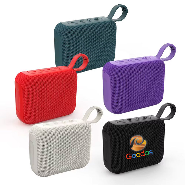 Custom Logo for MP3 Mini Subwoofer Portable Waterproof Wireless V5.3 Speaker 5W Output Outdoor Activities Mobile Phone