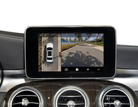 Caméra arrière pour Mercedes Benz Classe C CLA W204 W205 Vue avant Guidage de stationnement Interface inverse CAM avec poignée de coffre