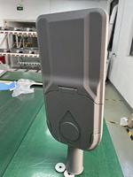 Lampadaire LED 50W étanche pour projets municipaux, boîtier en aluminium moulé sous pression, angle réglable, éclairage routier urbain