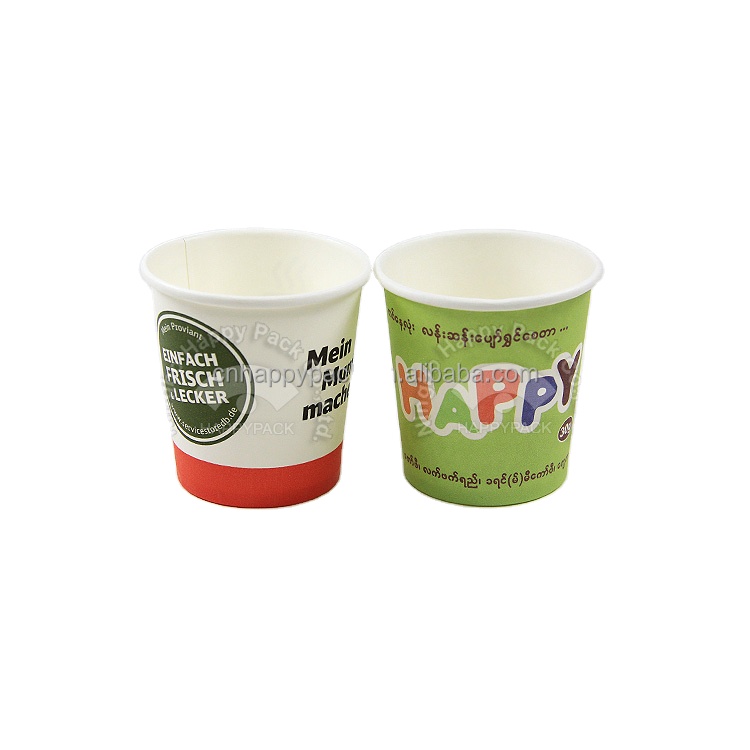 customized eco friendly disposable takeaway packaging party paper coffee cup