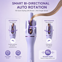 Alat Pengeriting Rambut Otomatis 32mm Terbaru, Kontrol Suhu 4 Tingkat, Keramik, Aman Anti Panas, Alat Penata Rambut Keriting