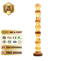 Lampe d'art en marbre moderne et minimaliste de luxe léger, style nordique, abat-jour simple, caractéristiques AC/LED/ampoules, chambres personnalisées