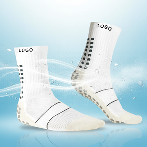 جوارب رياضية طويلة للبالغين والشباب - قابلة للتخصيص حسب الطلب، مضادة للانزلاق، مصنوعة من مزيج القطن لكرة القدم وركوب الدراجات - Product Image 3