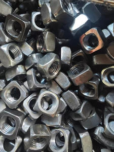 M5 M6 M8 zincato dado quadrato in ottone DIN557 zinco placcato pollice dado da Mining certificata molla dado esagonale ASTM - Product Image 4