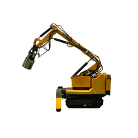 Mekanisme buffer harga murah, robot penghancur kendali jarak jauh ruang sempit mudah masuk