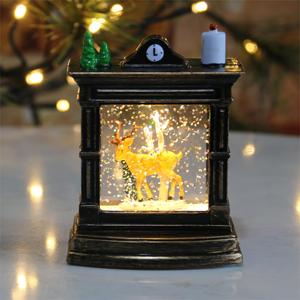 Nuevas Llegadas: Luces LED Mini Chimenea de 1L Blanco Cálido con Agua, Luces LED Decorativas de Mesa para Navidad y Decoración Festiva del Hogar - Product Image 6