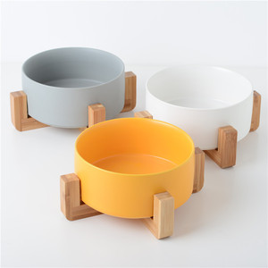 Cerâmica <span class=keywords><strong>Pet</strong></span> Bowl Eco-Friendly grande capacidade gato e cão bacia com pescoço proteção Anti-Caça Recurso - Product Image 6