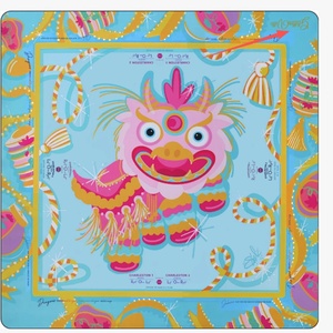 J Spearin <b>Gaming</b> Mat Bunny Love Hot Sale Premium Non Slip Washable American Mahjong Table Mat Noise Reduction Household Game Pad - Product Image 1