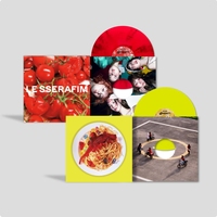 LE SSERAFIM 1er album single SPAGHETTI Vinyle LP K-pop Coréen Édition limitée pour adultes Disque Fearnot Merch officiel Source Music