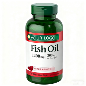 Les capsules d'huile de poisson les plus vendues de la <span class=keywords><strong>marque</strong></span> OEM complètent les gélules d'huile de poisson oméga-<span class=keywords><strong>3</strong></span> à libération rapide de 360mg - Product Image 1