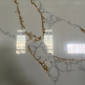 Dalle <span class=keywords><strong>de</strong></span> quartz Calacatta Golden Veins <span class=keywords><strong>de</strong></span> grande taille pour revêtement mural et <span class=keywords><strong>carrelage</strong></span> <span class=keywords><strong>de</strong></span> sol - Product Image 4