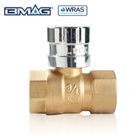 BMAG 1/2 '' - 2'' CW617n DN15 à DN50 Compteur d'eau Vanne à boisseau sphérique en laiton verrouillable avec clé de verrouillage