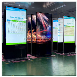 Pantallas publicitarias digitales interiores a todo color de 65/55 pulgadas y tótems táctiles con póster 4K y función SDK - Product Image 4