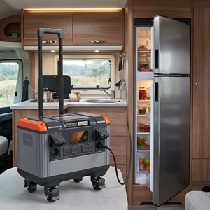 Station d'alimentation 3000W 2688Wh EU pour camping-car, caravane, camping, boondocking, énergie solaire hors réseau, alimentation de secours - Product Image 4