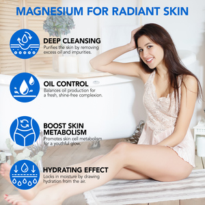 YECUCE Marque Privée 250g Flocons <span class=keywords><strong>de</strong></span> <span class=keywords><strong>Magnésium</strong></span> Ultra Concentrés 100% Pures et Naturelles pour le Bain, Favorisant le Sommeil et <span class=keywords><strong>D</strong></span>ésodorisant Corporel - Product Image 5