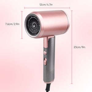 Asciugacapelli ionico professionale asciugacapelli con diffusore e concentratore per capelli ricci 2400 Watt ioni negativi essiccatore - Product Image 2