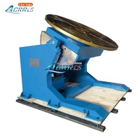 Plateau tournant de soudage robuste en acier inoxydable 1000 kg, 750 W, à fréquence variable, télécommande, positionneur de soudage 1 tonne à vendre