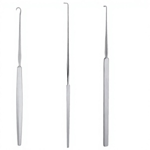 Ensemble d'instruments chirurgicaux manuels de classe I pour utilisation en chirurgie, crochets et sondes en acier inoxydable, logos personnalisés - Product Image 3