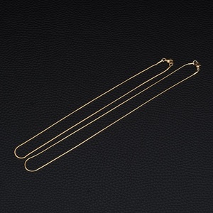 Hot Selling Simple <b>Titanium</b> Steel Snake <b>Chain</b> Necklace Gold Silver Plated Popular Design Unisex's Necklaces Fashion Jewelry - Product Image 2
