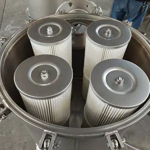 Custom Designed Multi-Bag Filter For Liquid Filtration Stainless Steel Bag Filter Housings