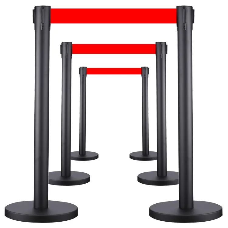 Arena Used Retractable Railing Stanchion Queue Barricade Stands Crowd Control Cheap Queuing Barrier