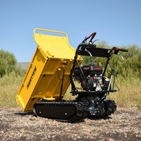 AUSTTER Crawler-Lumpster Mini-Transporter 4-Rad-Lumpster Mini-Lkw Garten-Lumpster