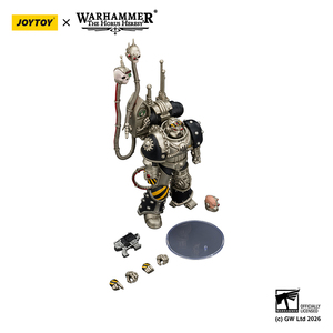Figura de Acción JOYTOY de la Serie <span class=keywords><strong>Warhammer</strong></span>, Heresia de Horus, Legión de Guerreros de Hierro, Praevian, Escala 1/18, Modelo Articulado Coleccionable - Product Image 6