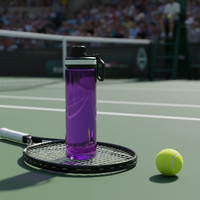 Bouteille de sport aquatique sans BPA 700ml en plastique pour salle de sport en plein air Bouteille de boisson Pop-up Sipper avec couvercle Bouteille d'eau durable