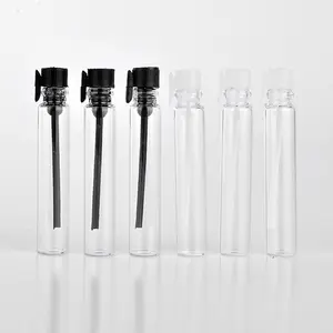 1ml 2ml 3ml Mini Glass Perfume Small Sample Vials Perfume Bottle Empty Laboratory Fragrance Test Tube Trial Bottle
