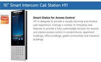 Sistema de Videoportero Inteligente Tuya para Edificios, Monitor de Pantalla Táctil de 10 Pulgadas con Liberación de Puerta para Seguridad en Apartamentos y Hoteles